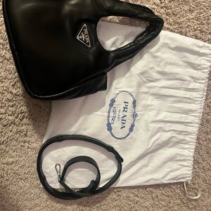 Prada mini Black Crossbody Bag